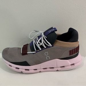 On Cloudnova in Zinc Lily